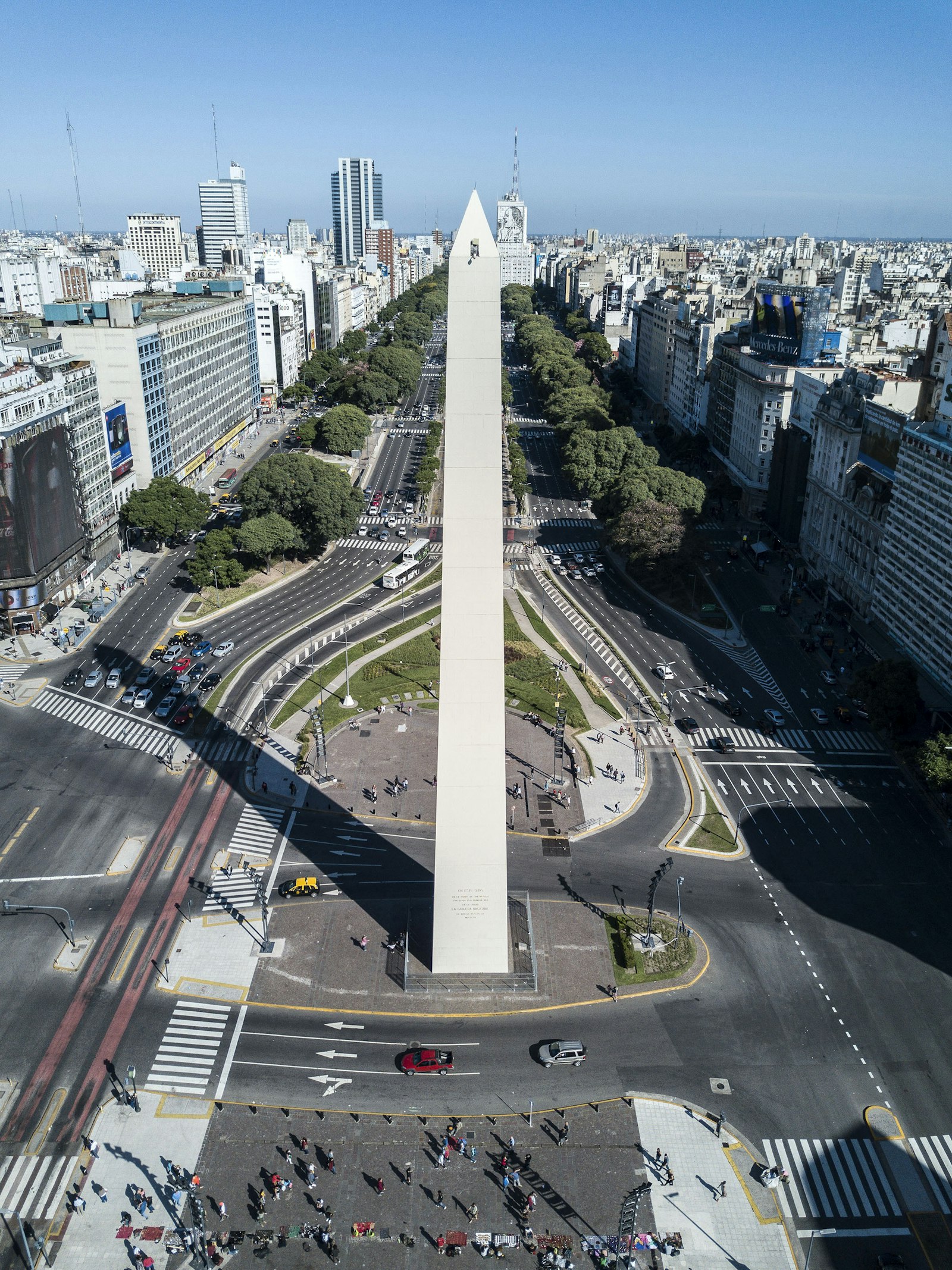 Buenos Aires skyline with high-rise residential towers